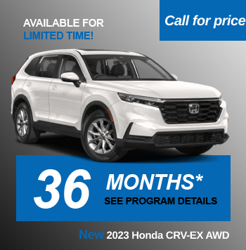 NEW 2023 Honda CRV-EX AWD