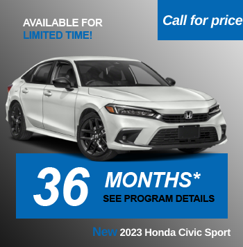 NEW 2023 Honda Civic Sport